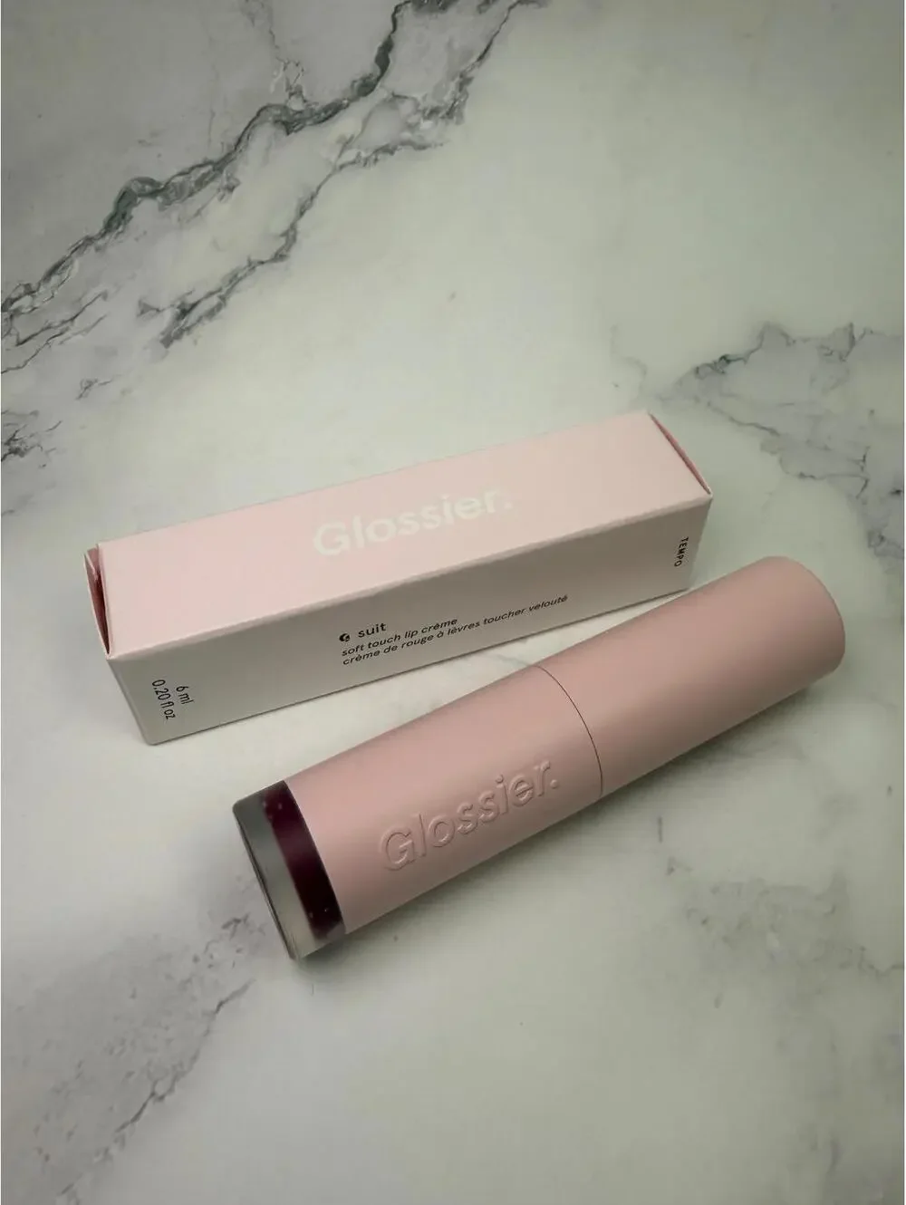 NEW Glossier‎ G Suit Soft Touch Lip Creme Tempo
